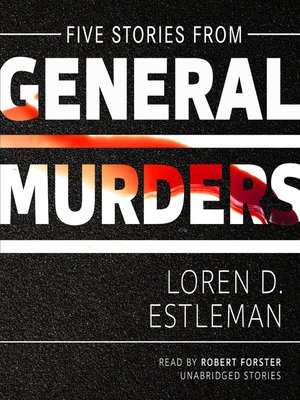 Five Stories from General Murders - Audiobook